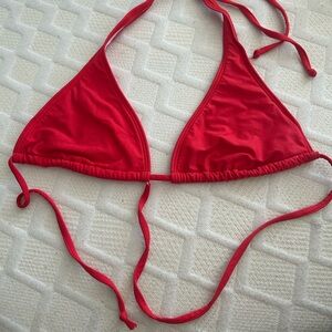 Rampage Vibrant Red Bikini Top